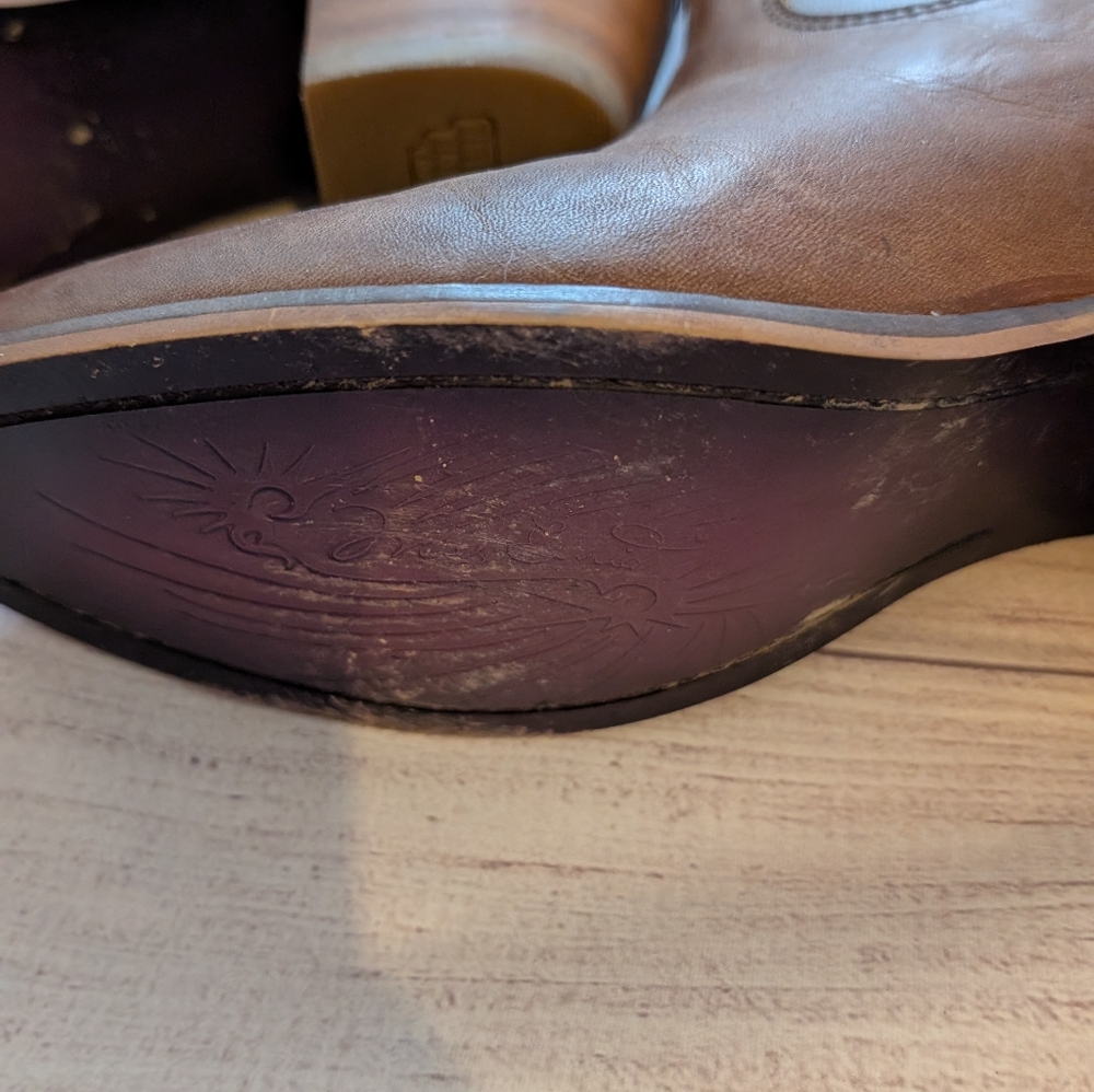 Nocona Women's cowgirl brown boots. Size 8.5 - Picture 9 of 12